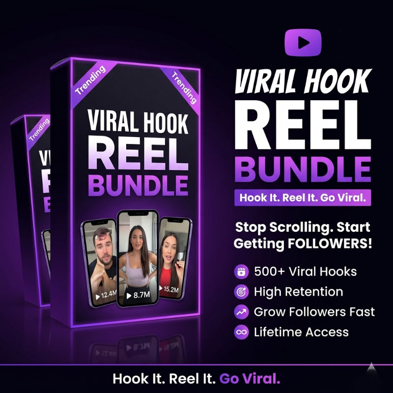 Viral Hook Reel Bundle – 500+ High-Converting Hooks for Instagram & Reels Growth