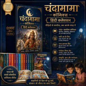चंदामामा कॉमिक्स हिंदी कलेक्शन – 100+ पौराणिक, ऐतिहासिक और प्रेरणादायक कहानियों का प्रीमियम सेटama