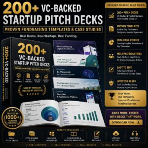 200+ VC-Backed Startup Pitch Decks – Proven Fundraising Templates & Case Studies